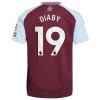 Maillot de Supporter Aston Villa Diaby 19 Domicile 2024-25 Pour Homme